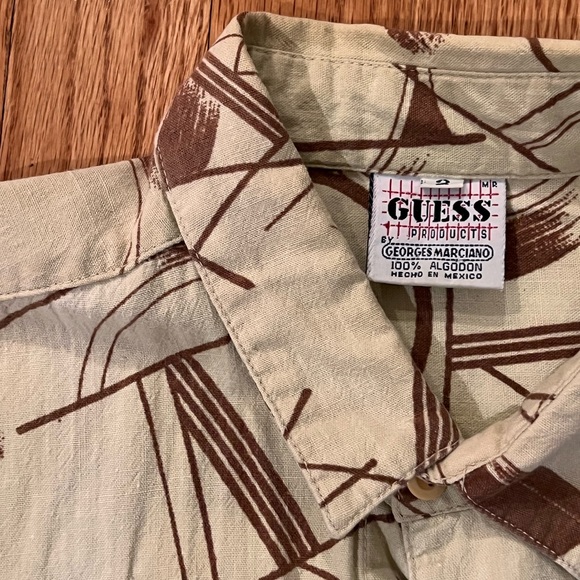 Vintage Guess Button Down Shirt - Picture 2 of 3